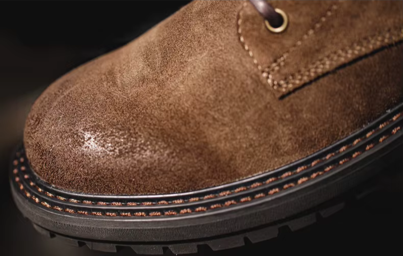 Bottines Homme Style Britannique en Cuir